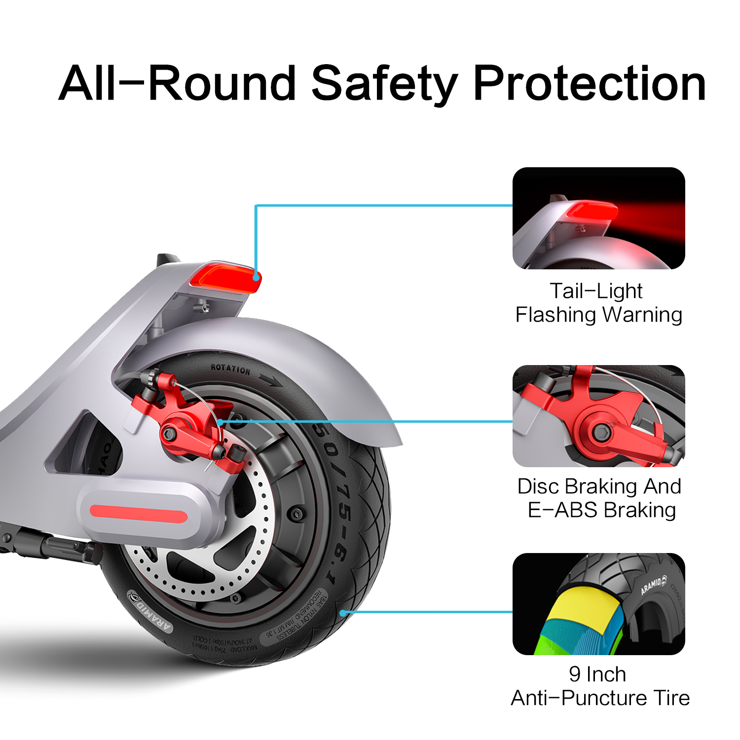 NIU Electric Scooter A8 Black
