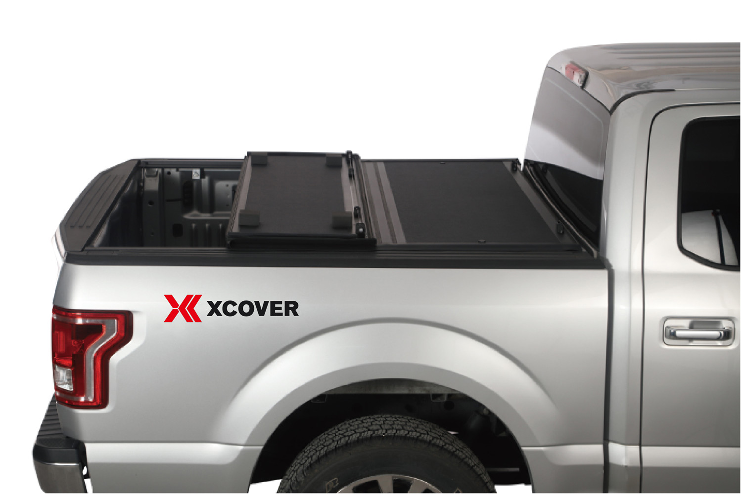 Xcover Hard Tri-fold Tonneau Cover, 6.5 Ft Bed